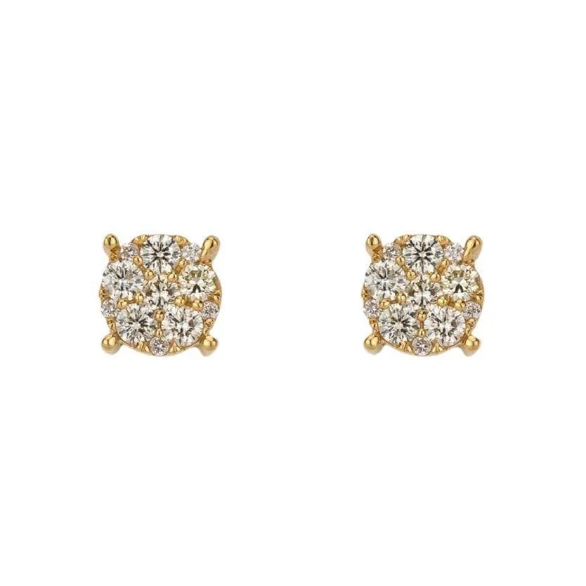 0.74CT Diamond Earrings