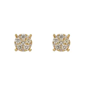 0.74CT Diamond Earrings