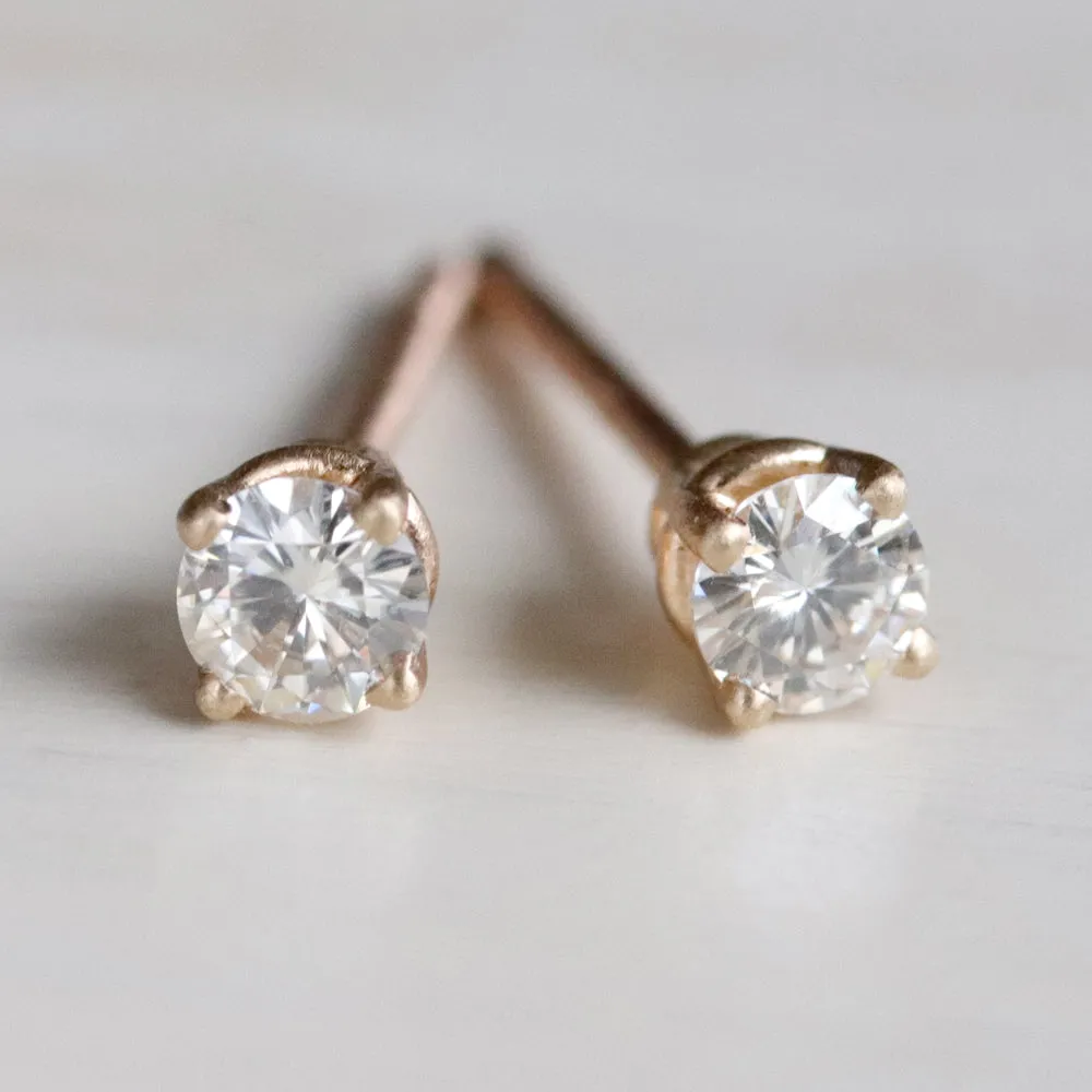 .10ct Basket Stud Earrings