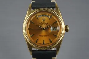 1961 Rolex YG Day-Date 1803 with Box and Papers