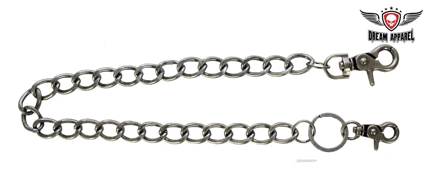 20" Gun Metal Biker Chain