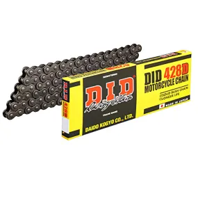 428D x 120 standard DID chain w/clip link (428D120)