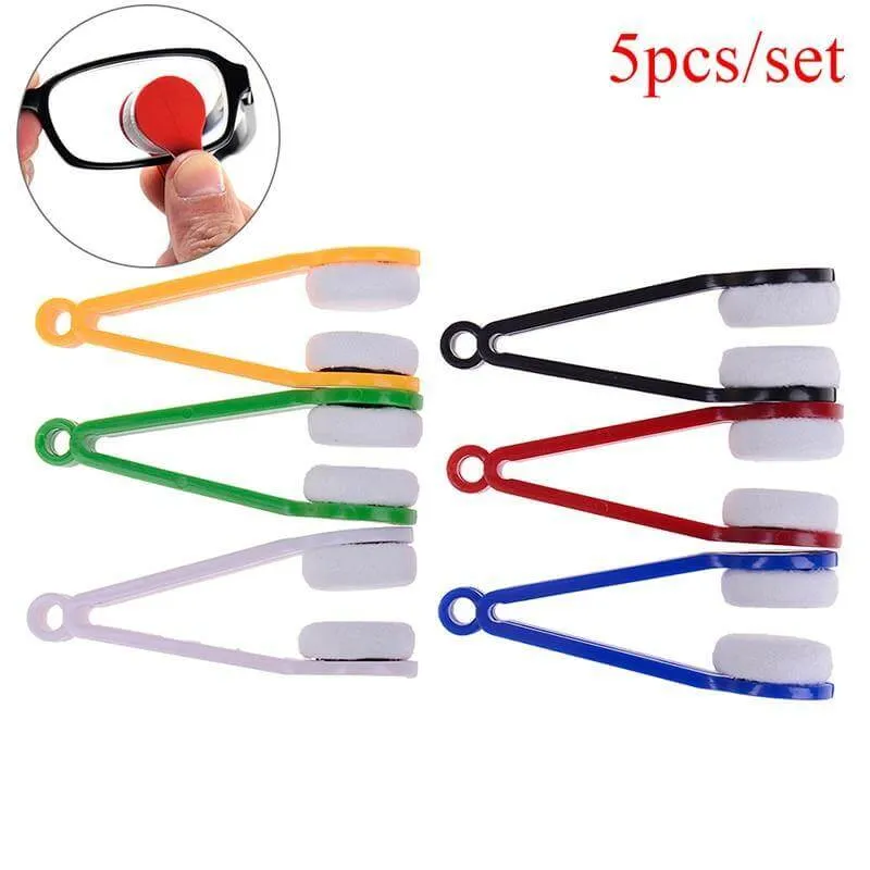 5Pcs Mini Glasses Cleaner Brush