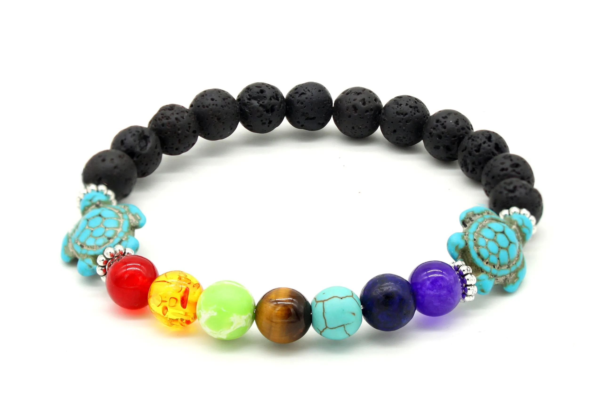 7 Genuine Chakra Healing Gemstone Bracelet