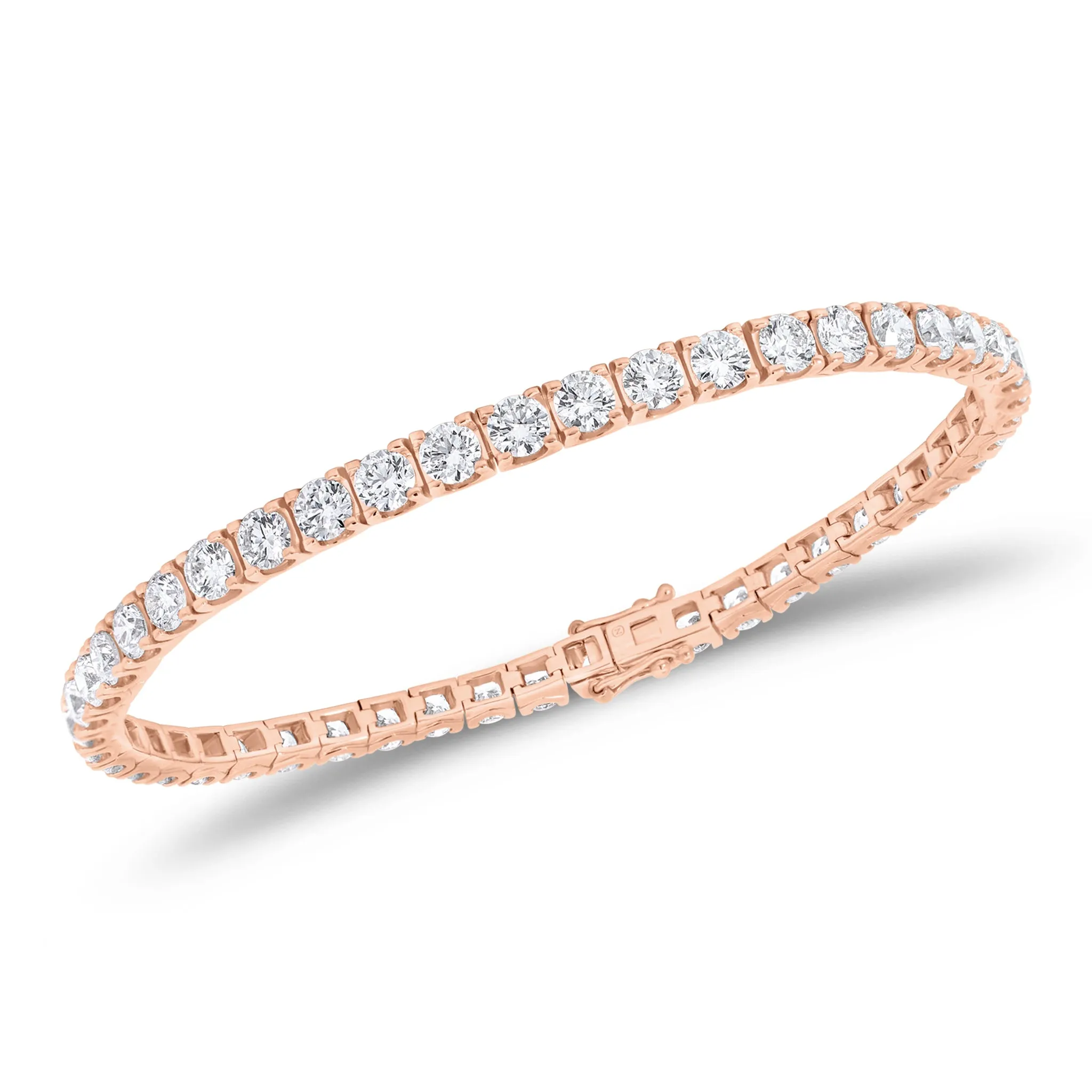 7.77 ct Diamond Tennis Bracelet