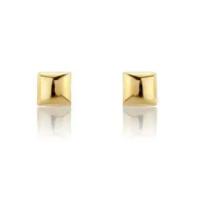 9ct Yellow, White or Rose Gold Stud Earrings - MM7A01