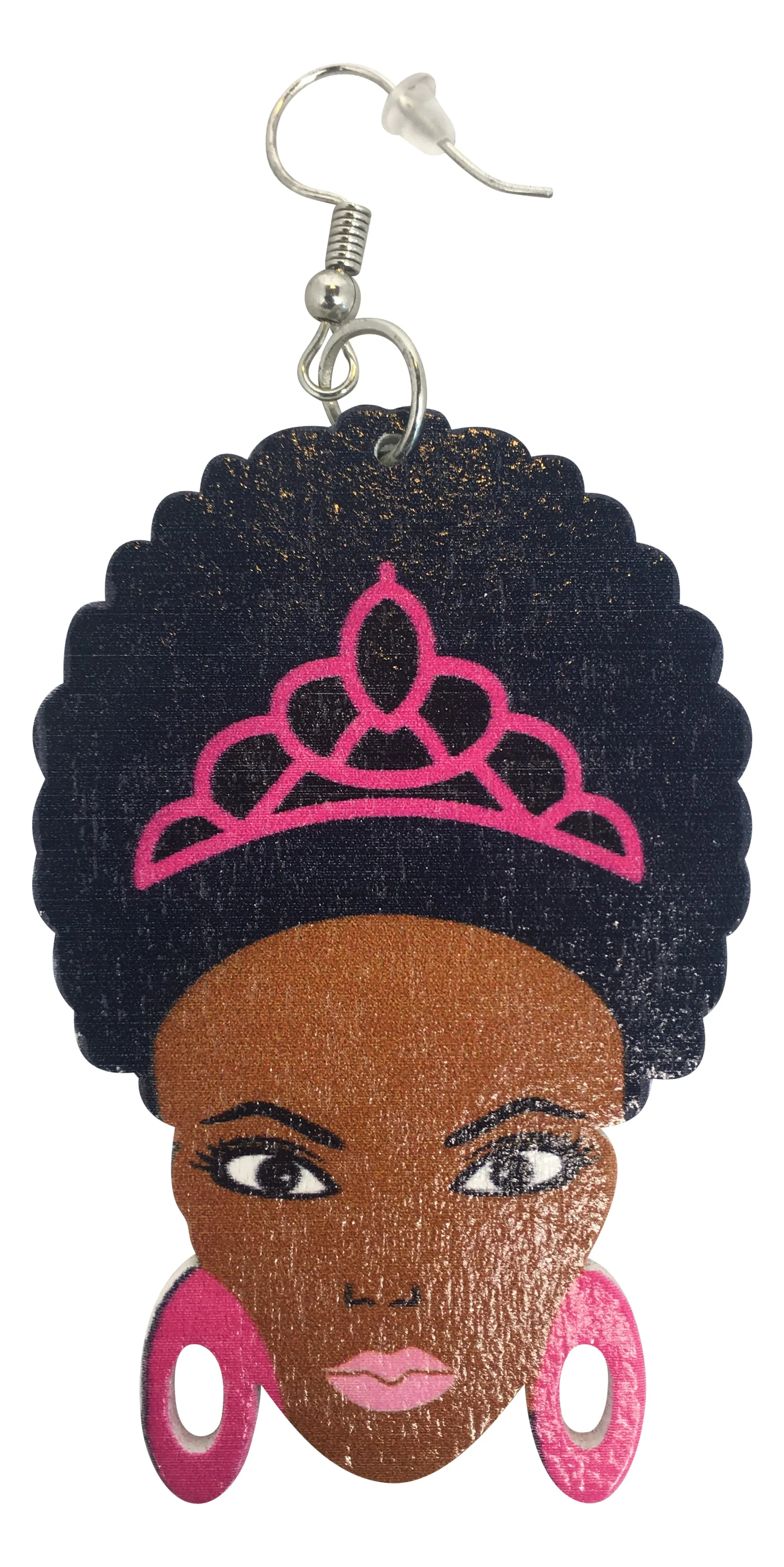 Afro Princess earrings | Natural hair earrings | Afrocentric earrings | jewelry | accessories