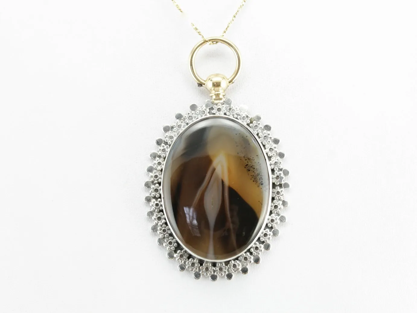 Agate Statement Pendant