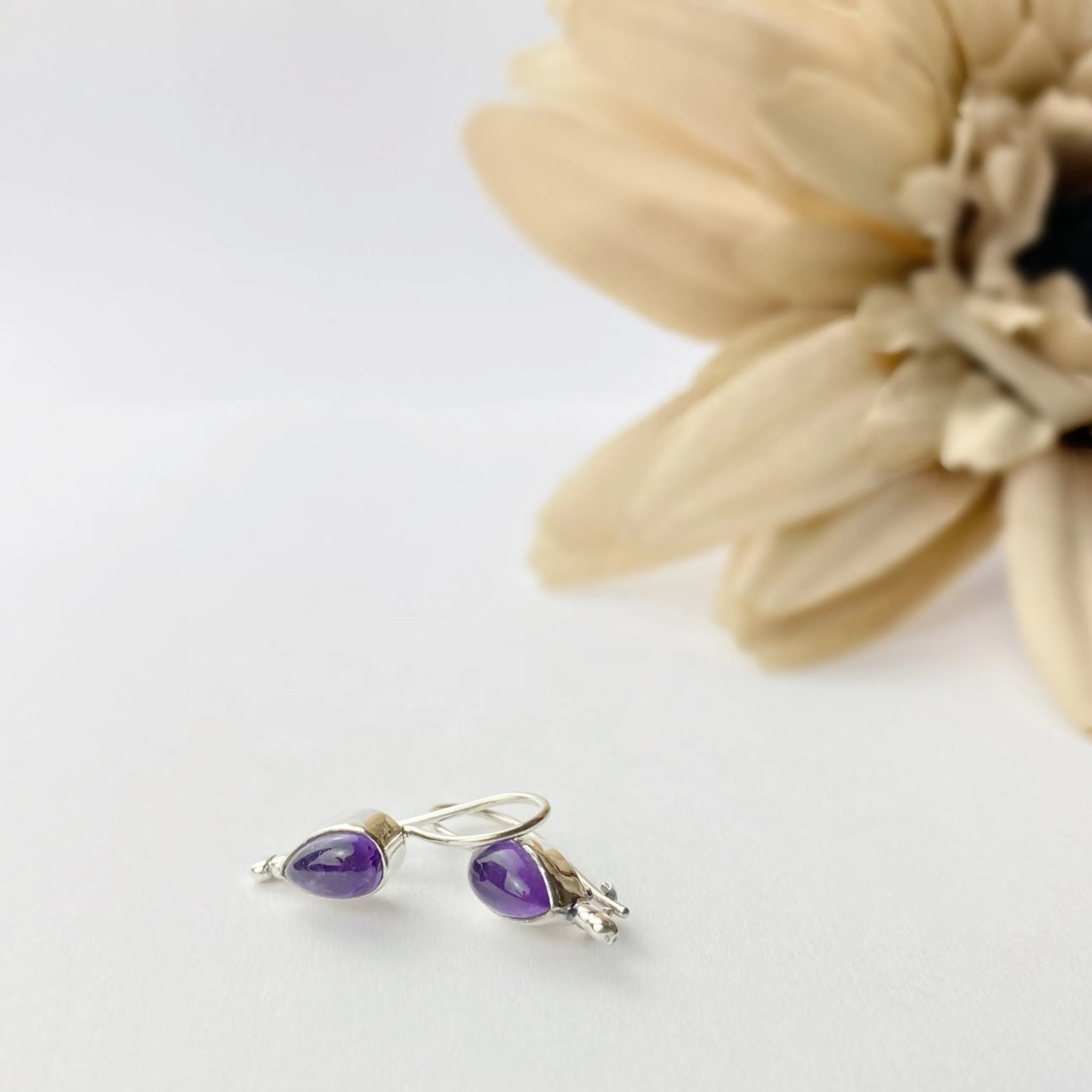 Amethyst Rain Earrings - SE111