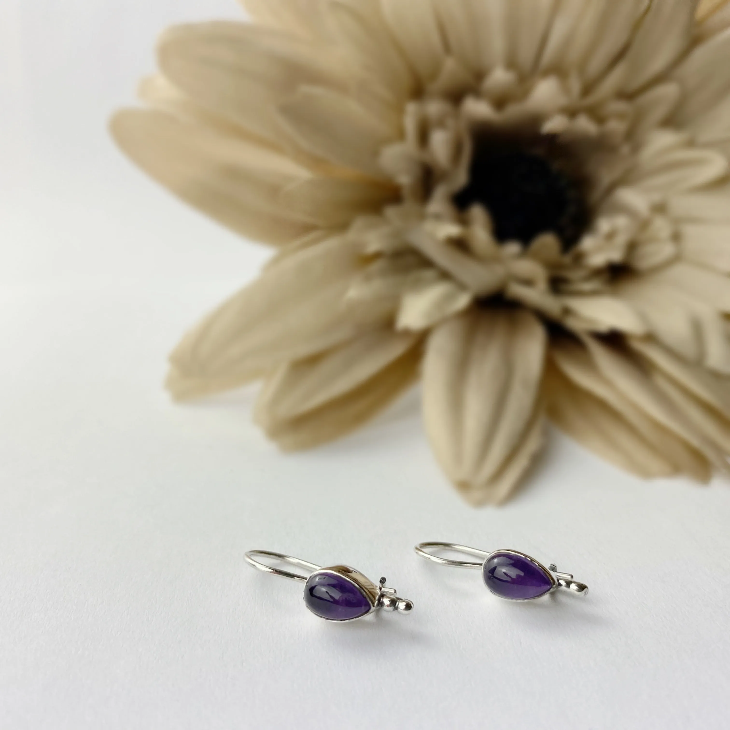 Amethyst Rain Earrings - SE111