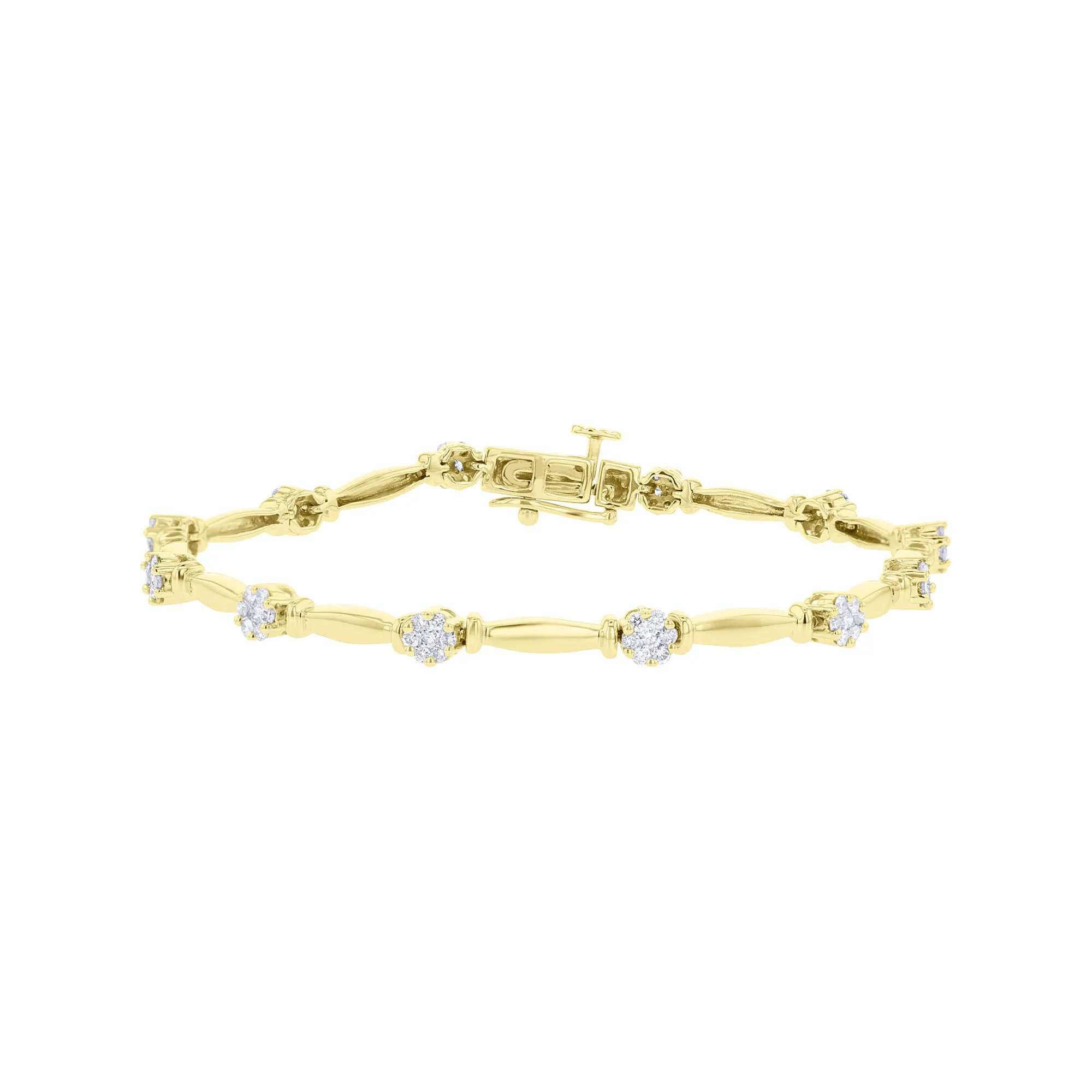 Atlantis Cluster Diamond Bracelet