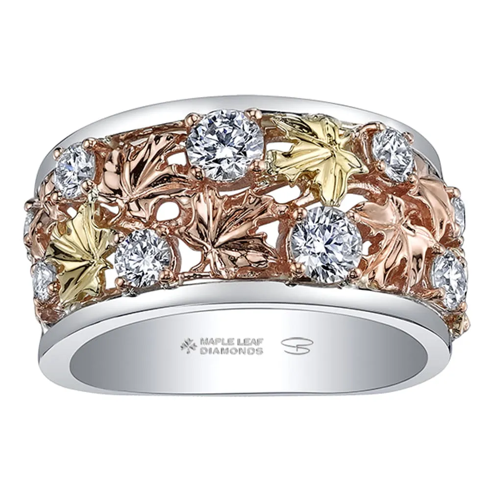 Autumn Leaves Canadian Diamond Ring