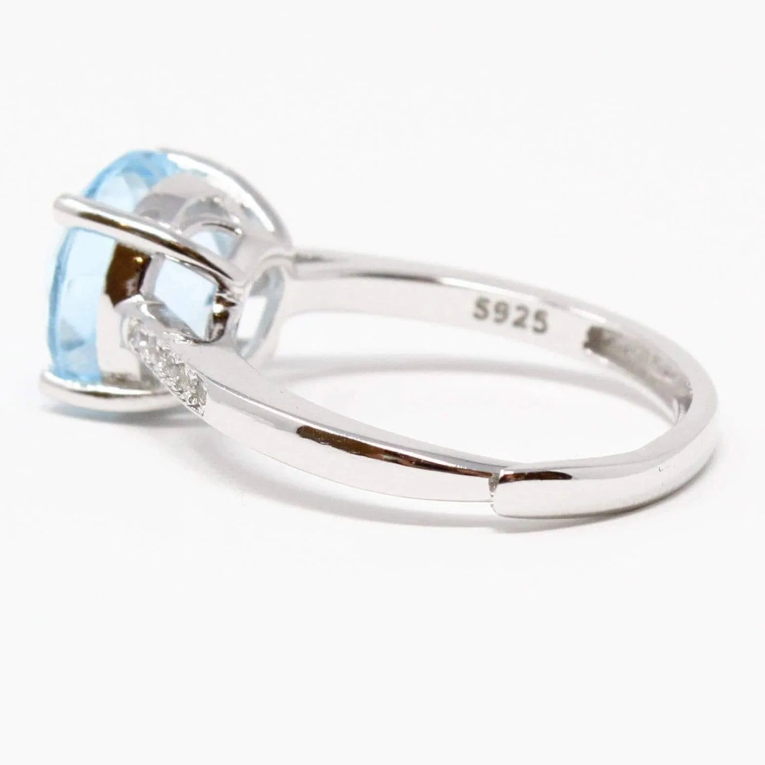 Baikalla™ Sterling Silver Sky Blue Topaz Ring