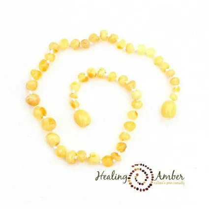 Baltic Amber Teething Necklaces - 13"