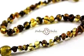 Baltic Amber Teething Necklaces - 13"