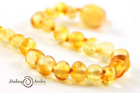 Baltic Amber Teething Necklaces - 13"