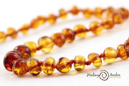 Baltic Amber Teething Necklaces - 13"