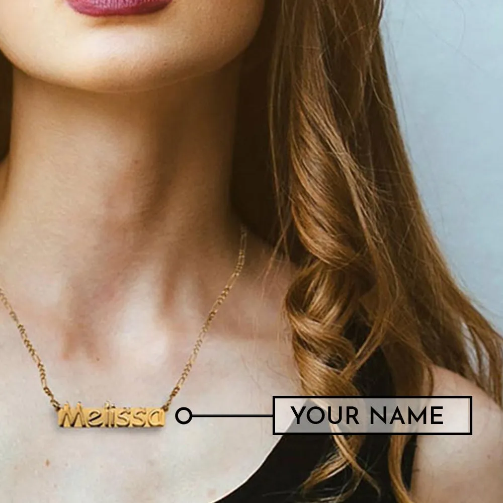 Beautiful Small Nameplate Necklace