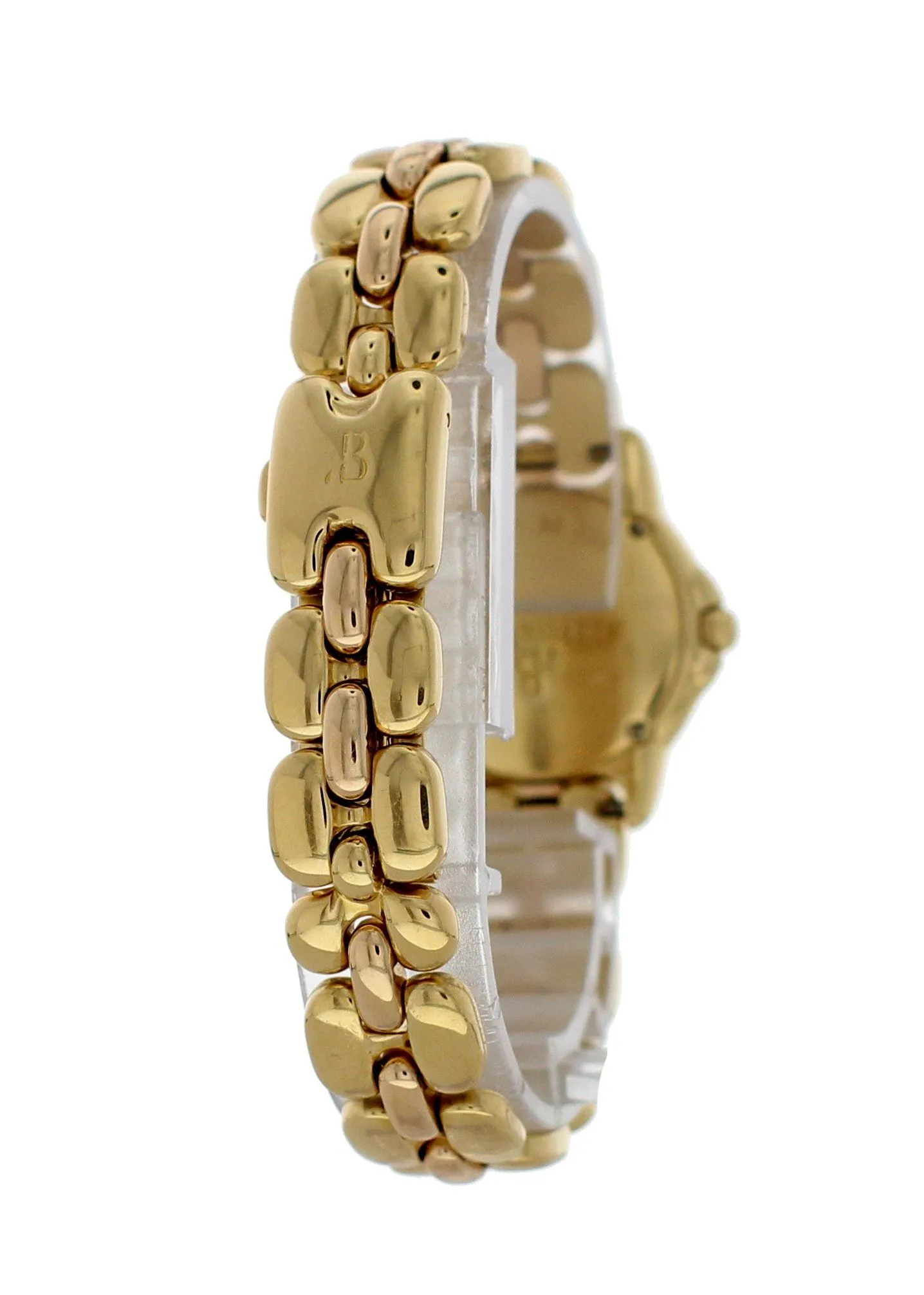 Bertolucci Pulchra 083.68 18k Yellow Gold diamond dial Ladies Watch Box Papers