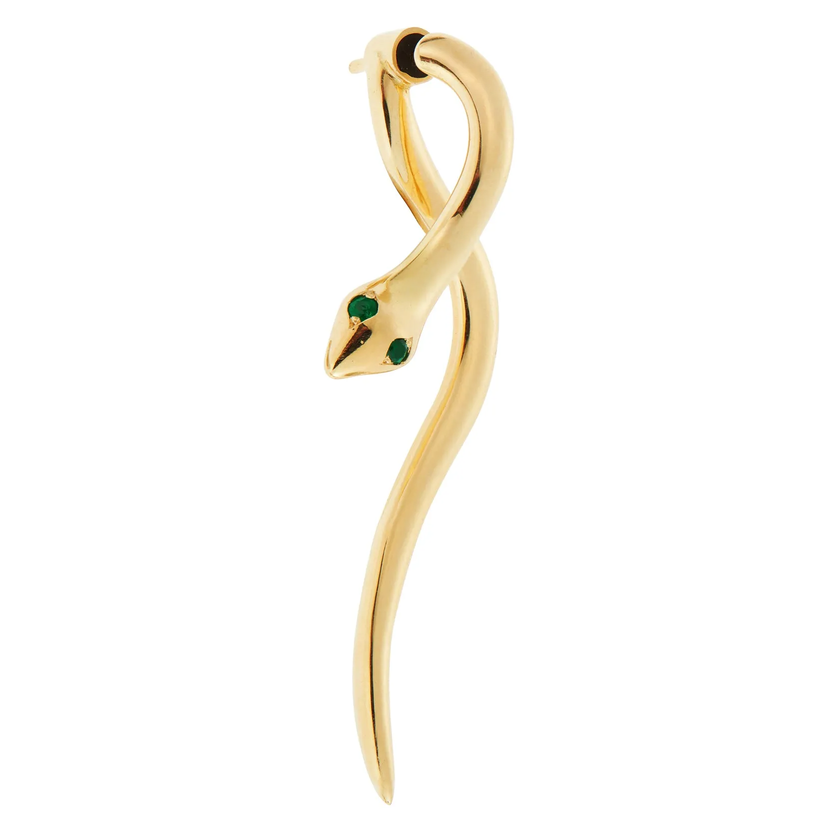 Boa Gold Earrings Y-EM