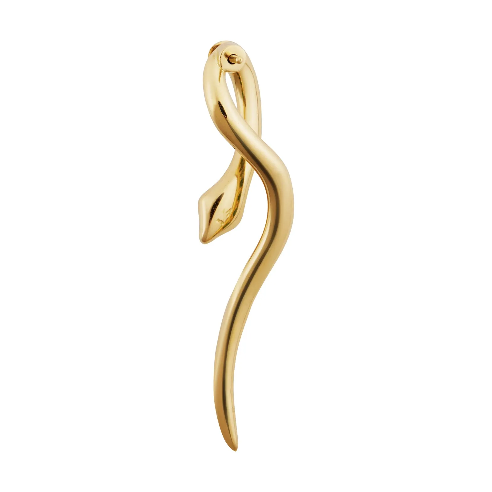 Boa Gold Earrings Y-EM