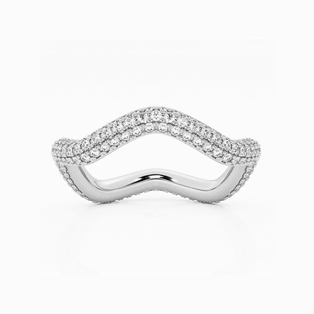 Bombë wavy ring