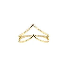 Caprio Chevron Ring