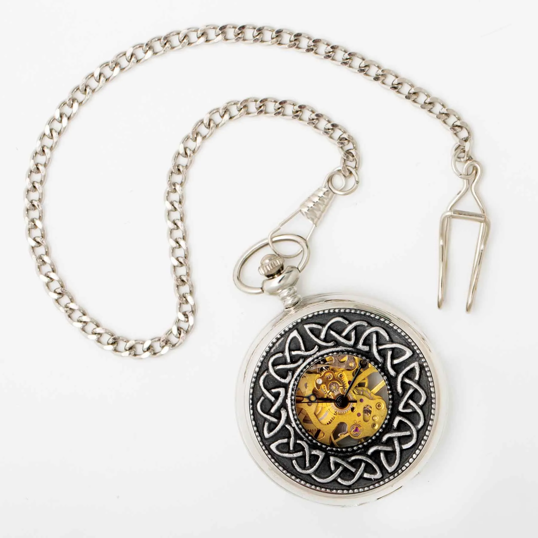 Celtic Knot Pocket Watch