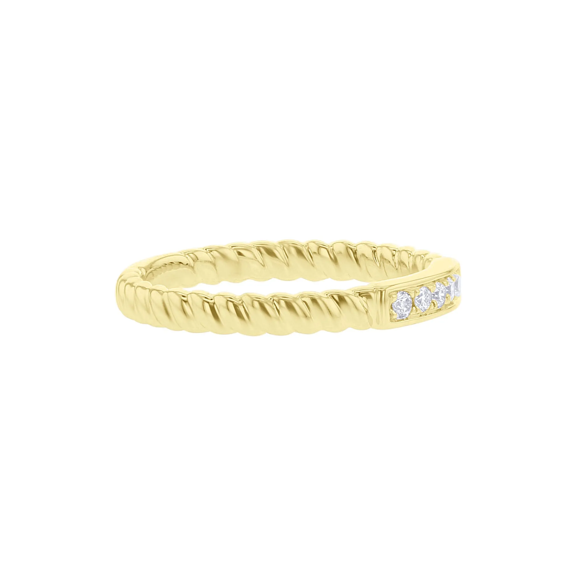 Charleston Twisted Diamond Ring