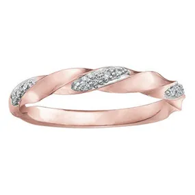 CHI CHI ROSE GOLD DIAMOND BAND