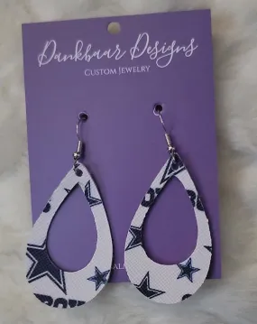 Cowboy Earrings | Medium Open Hoop