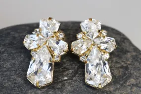 CRYSTAL BRIDESMAID EARRINGS