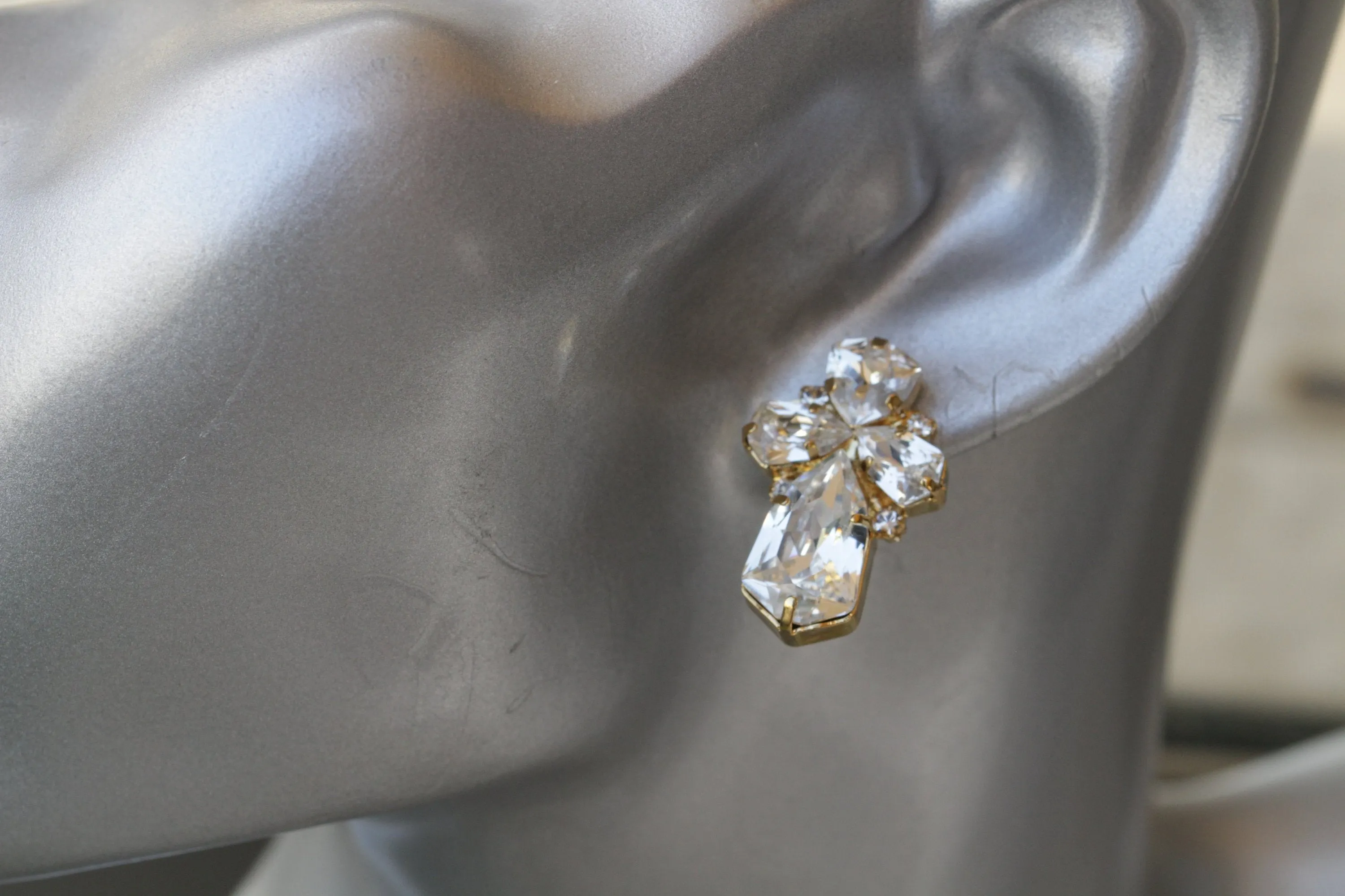 CRYSTAL BRIDESMAID EARRINGS