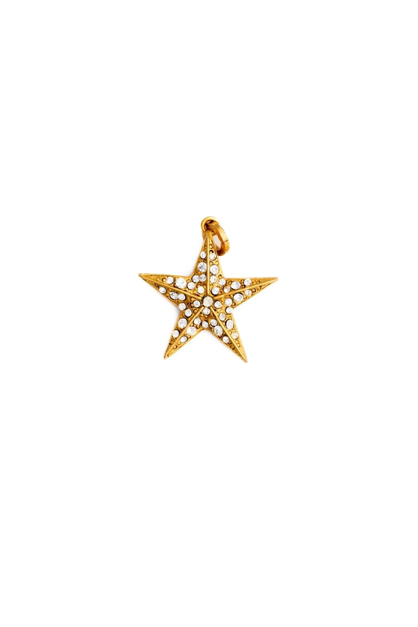 Crystal Encrusted Star Charm