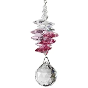 Crystal Sunrise Cascade Suncatchers-Green, Pink, Purple Sparkling Splendor!*