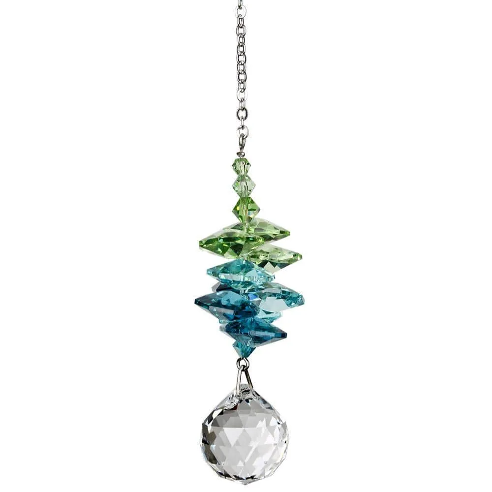 Crystal Sunrise Cascade Suncatchers-Green, Pink, Purple Sparkling Splendor!*