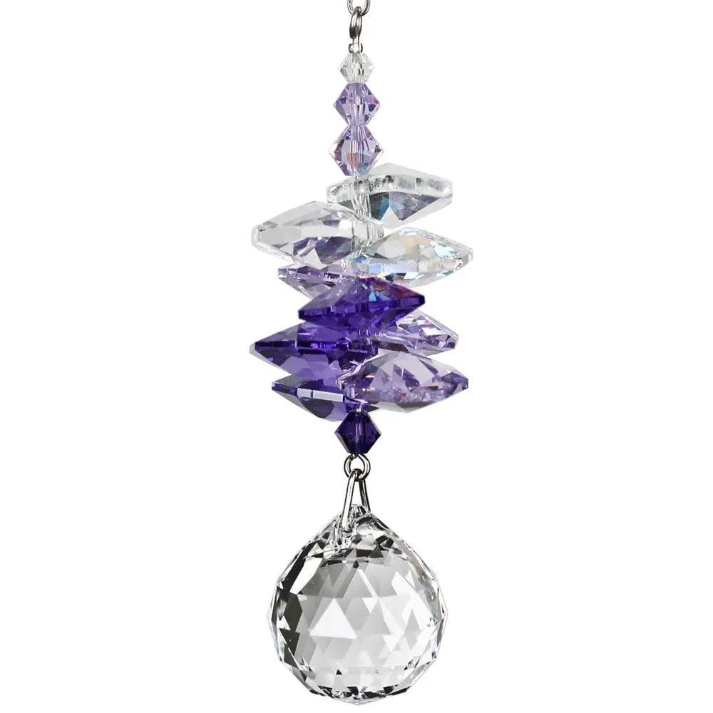 Crystal Sunrise Cascade Suncatchers-Green, Pink, Purple Sparkling Splendor!*