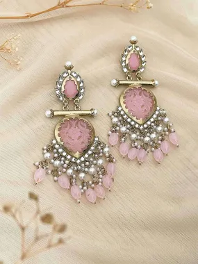 Cutwork Chandbali Earrings