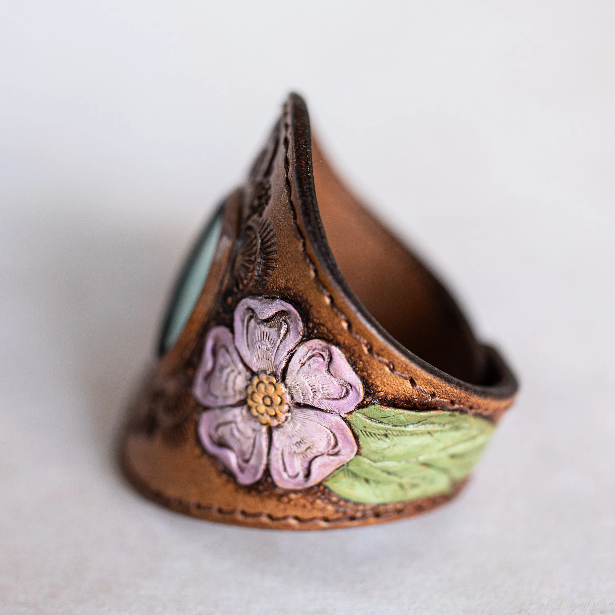 Desert Bloom Cuff with Amazonite