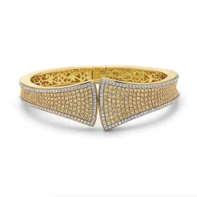 Diamond Pave Leif Bracelet