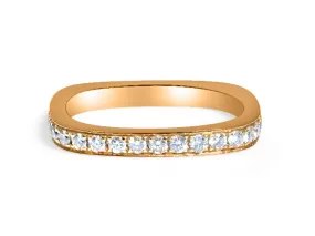 Diamond Rose Gold Eternity Ring