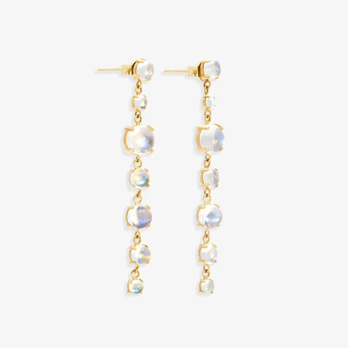 E7901RM | Rainbow Moonstone Cosmos Earrings