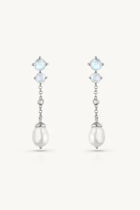 Eloise Silver Drop Earrings