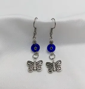 Eye on a Butterfly Earrings