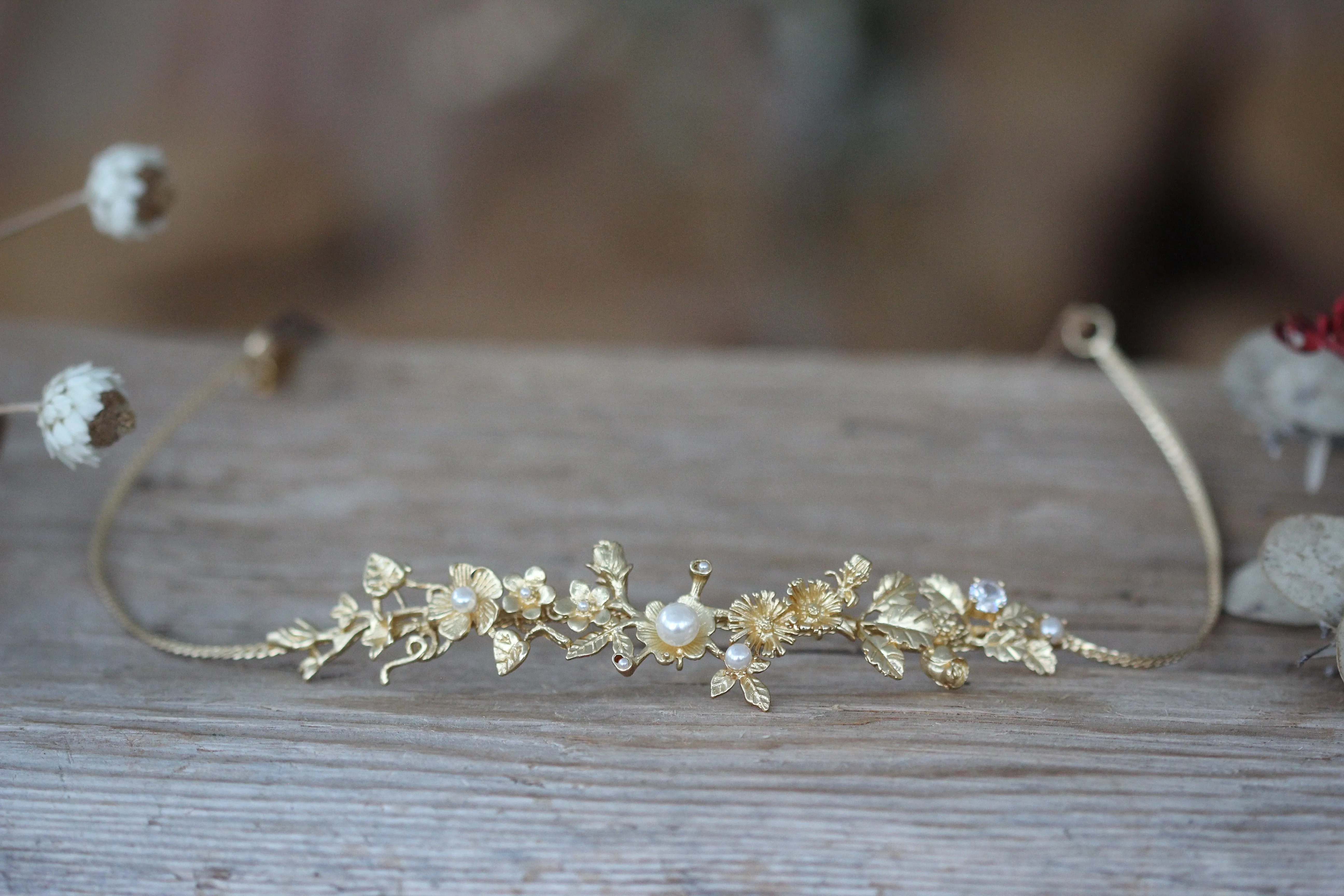 Fairy Garden Hair Chain