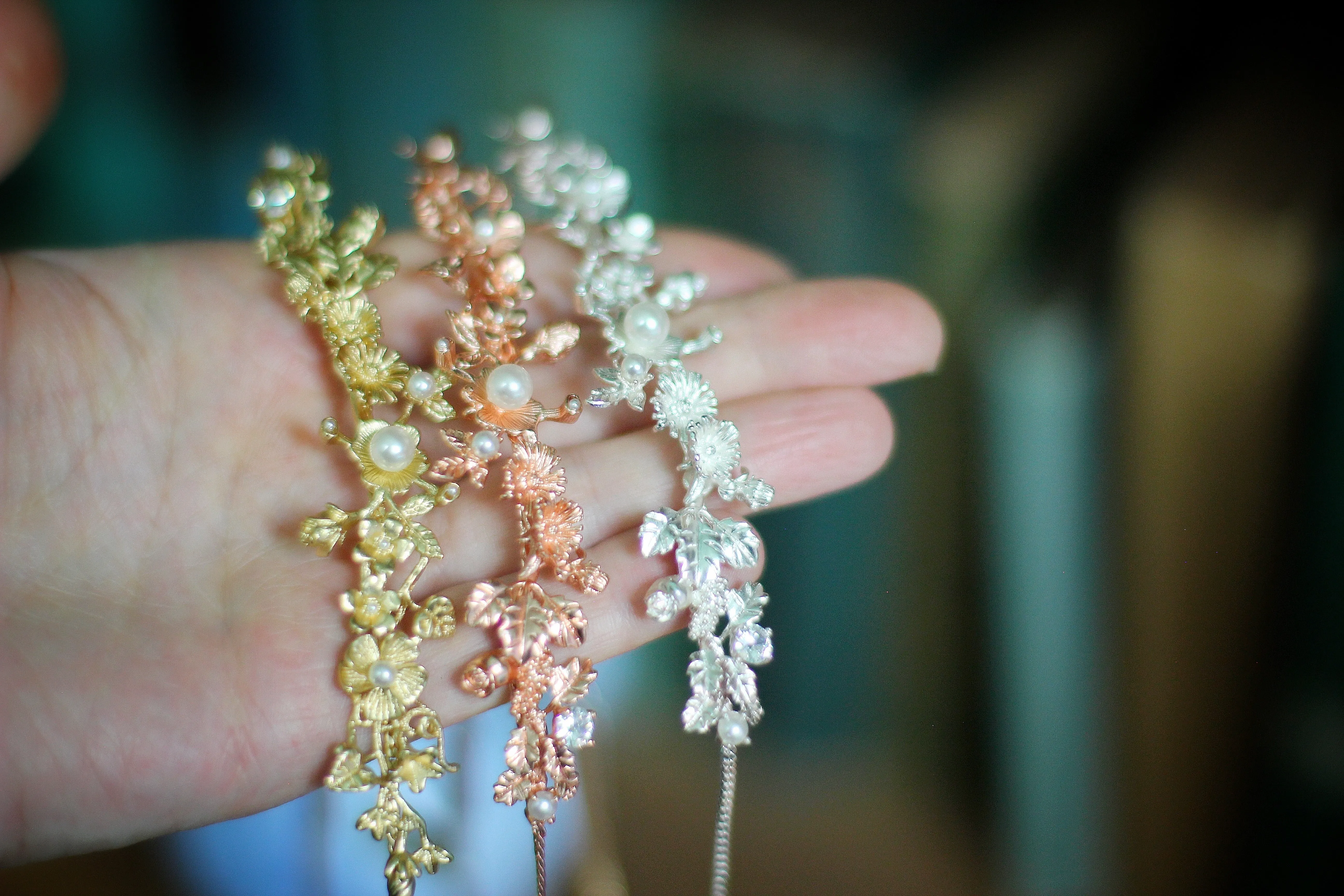 Fairy Garden Hair Chain