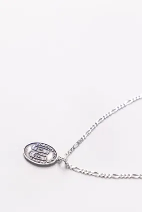 Figaro Hands Necklace | Silver