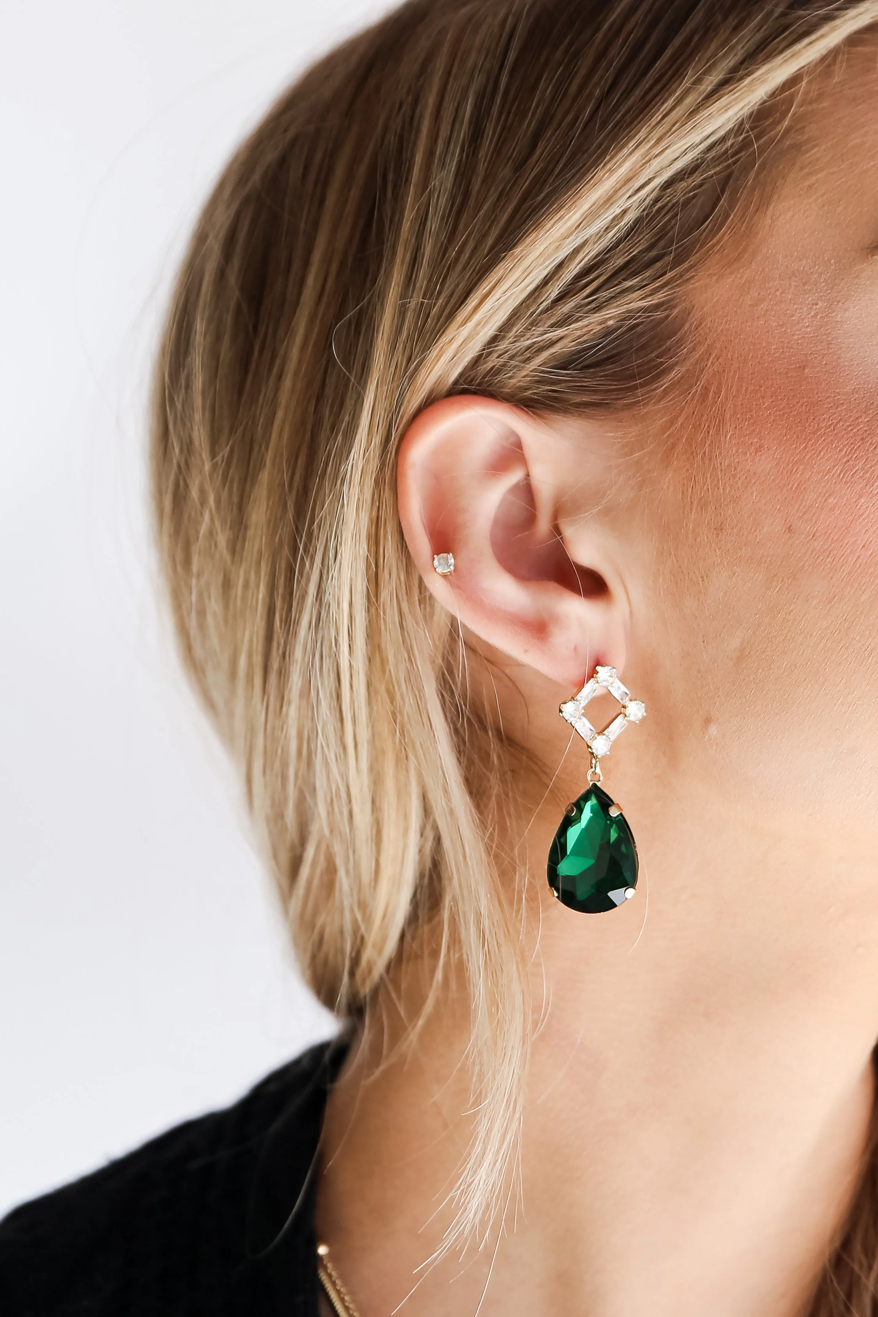 FINAL SALE - Kenna Gemstone Drop Earrings