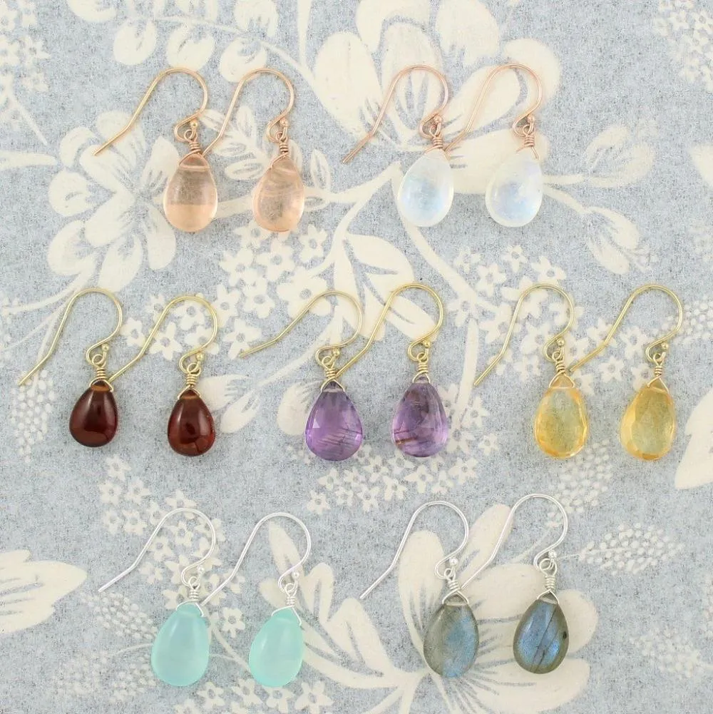 Gemstone Solo Earring