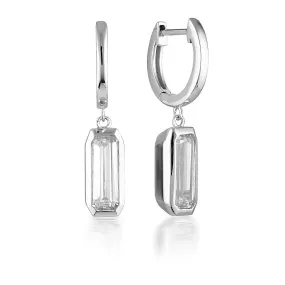 Georgini Emilio Silver Drop Earrings